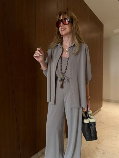 Örme Modal , Vizon , Üçlü Takım