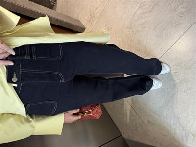 Orijinal Marka , Önden Cepli , Komple Likralı , Lacivert Jean