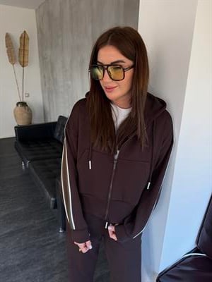 Orijinal Marka , Yanı Biyeli , Acıkahve Modal Takım