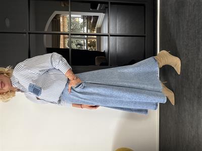 Cebi Metal Aksesuarlı , Premium Jean Etek