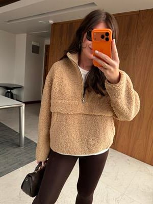 Orijinal Model, Taba Teddy Sweat Mont