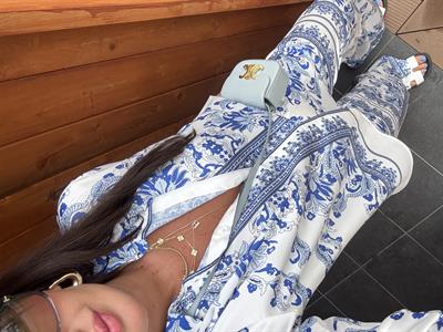 Mavi Desenli , Premium , Gömlek & Pantolon Takım