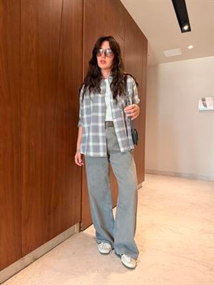 Orijinal Marka , Gri Palazzo Jean