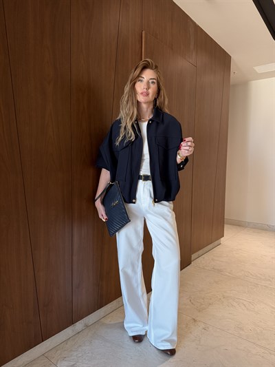 Orijinal Marka , Ekru , Yumuşacık Palazzo Jean