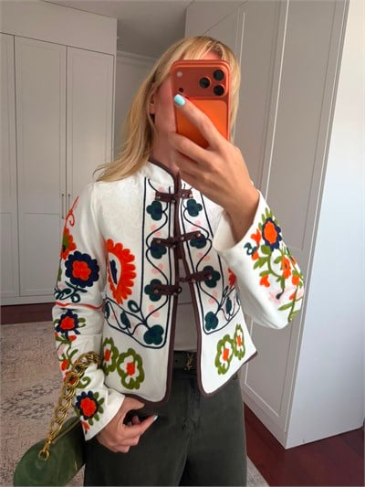 Orijinal Model , Nakışlı Premium , Gabardin Ceket
