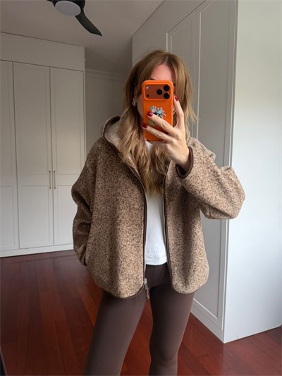 Orijinal Model , Biyeli , Kapüşonlu , Kahverengi Teddy Mont