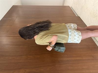 Geometrik Desenli , Şort Etek