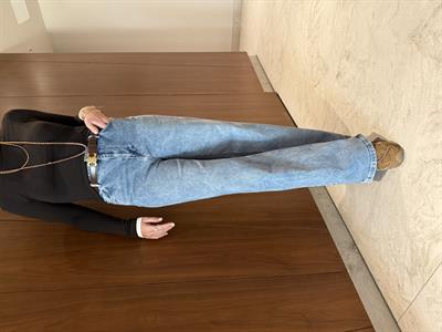 Orijinal Marka , Yumuşacık , Likralı Buz Mavisi Jean