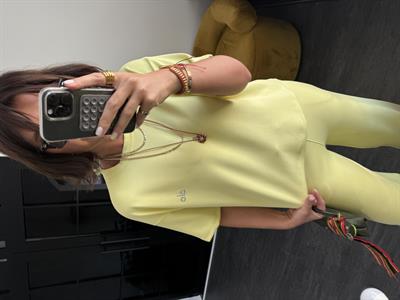 Orijinal Marka, Kısa Kollu Yağ Yeşili Modal Takım