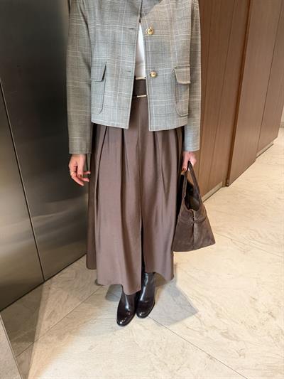 Orijinal Marka , Kemerli , Tok Tencel , Acı Kahve Etek