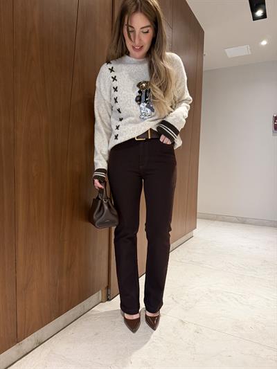 Boru Paça , Acıkahve , Likralı Jean