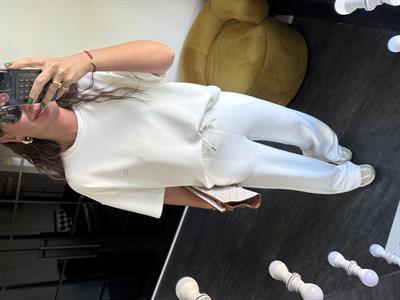 Orijinal Marka, Kısa Kollu Ekru Modal Takım