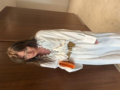 Orijinal Model , Önden Bağlamalı , Premium , Beyaz , Etek Takım