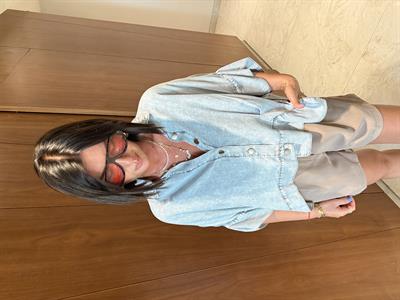 Premium , Tasarım , Tencel Jean Gömlek