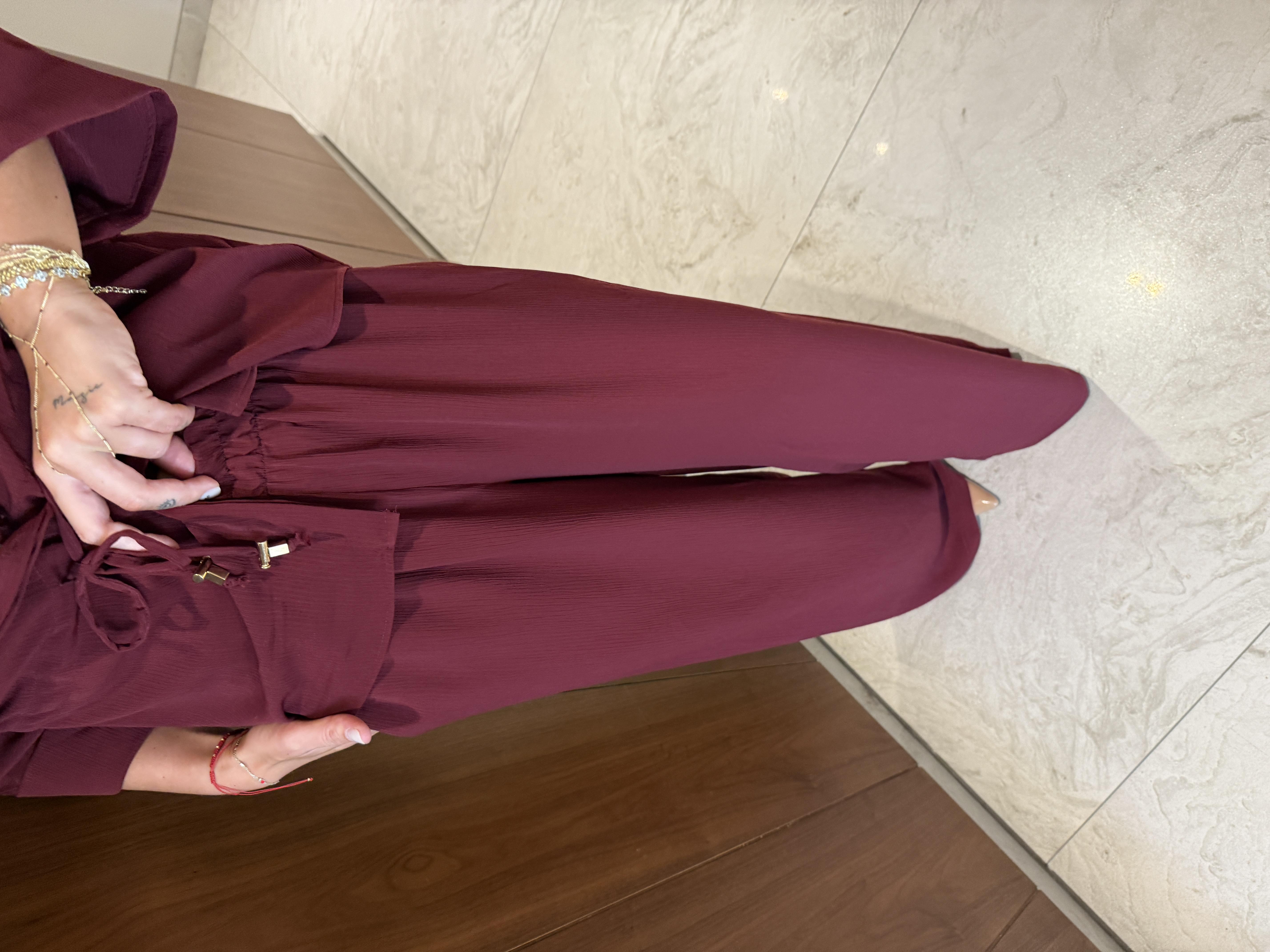 Bordo , Beli Lastikli , Tiril , Palazzo Pantolon