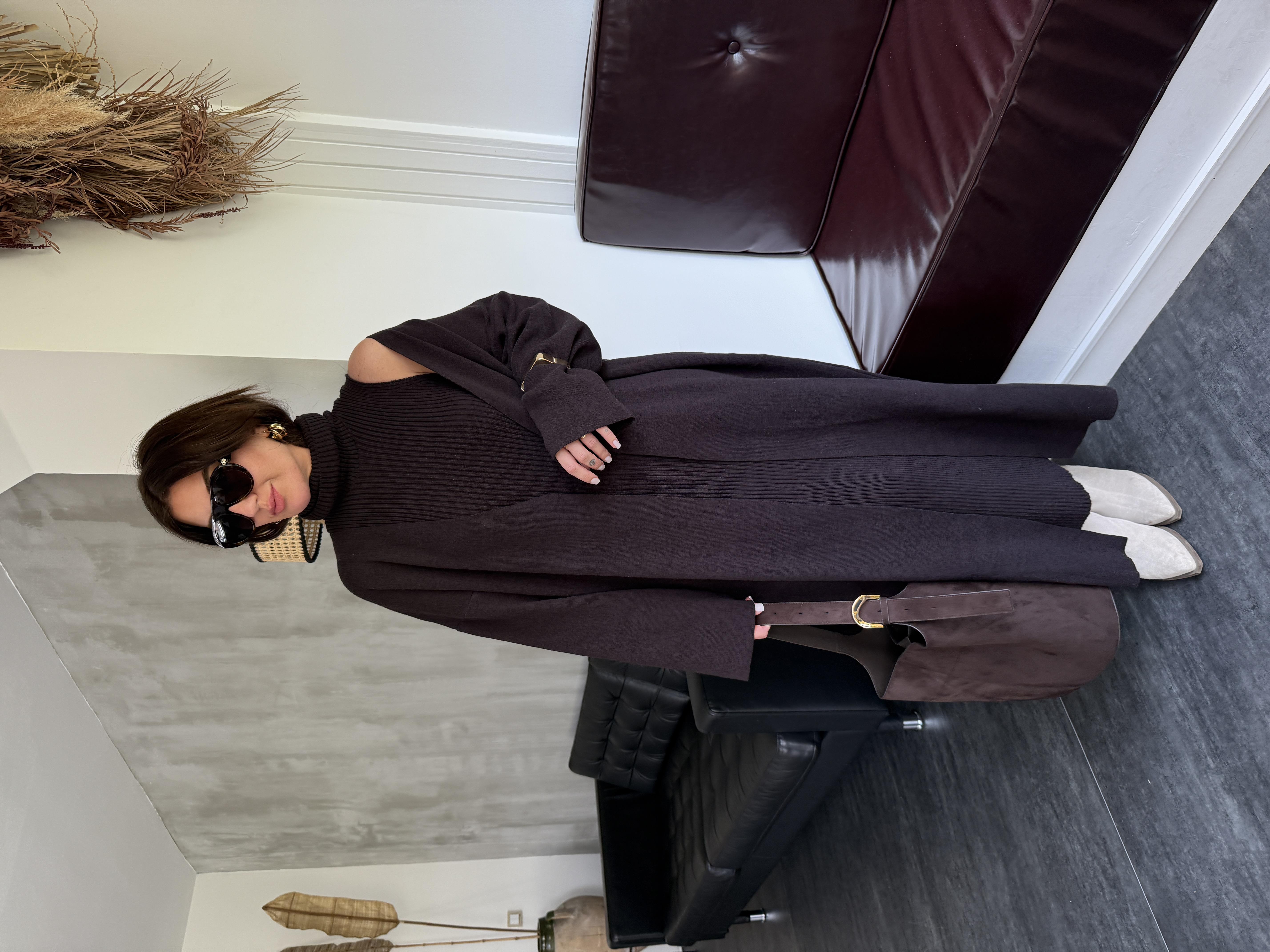 Acı Kahve , Hırkalı , Elbise Triko Takım