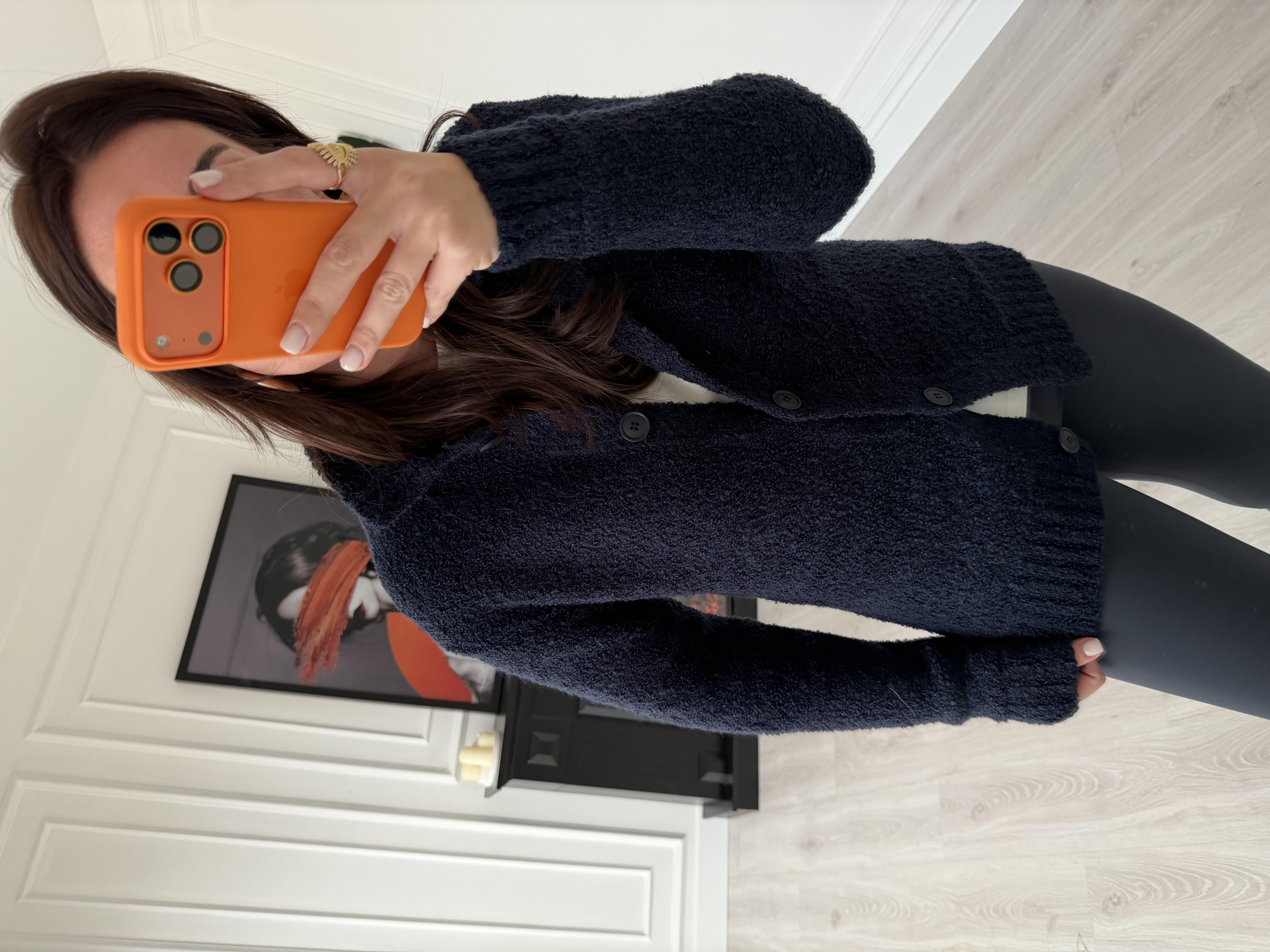 Orijinal Marka , Lacivert , Triko Hırka