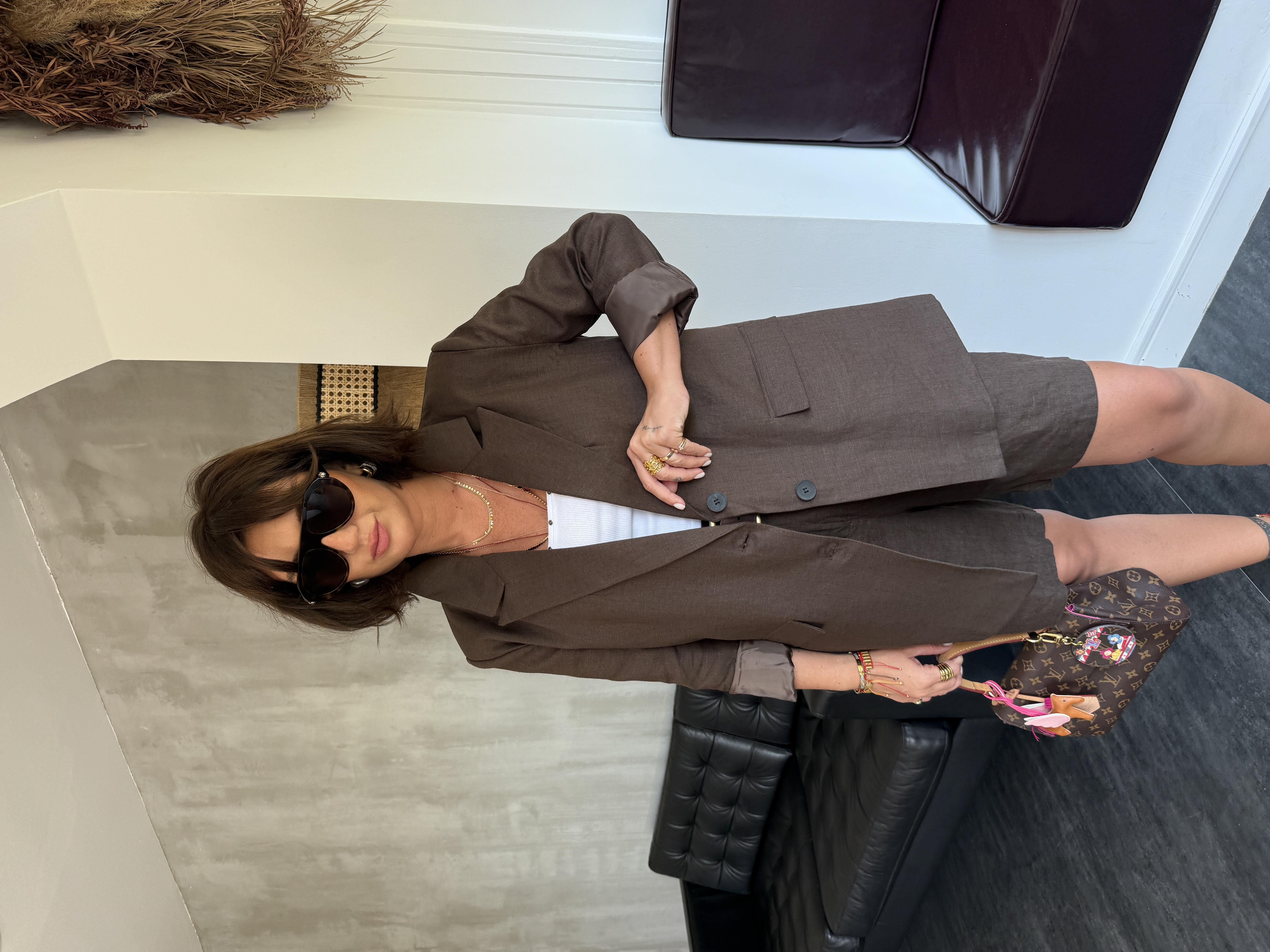 Acı Kahve , Premium , Ham Keten Ceket