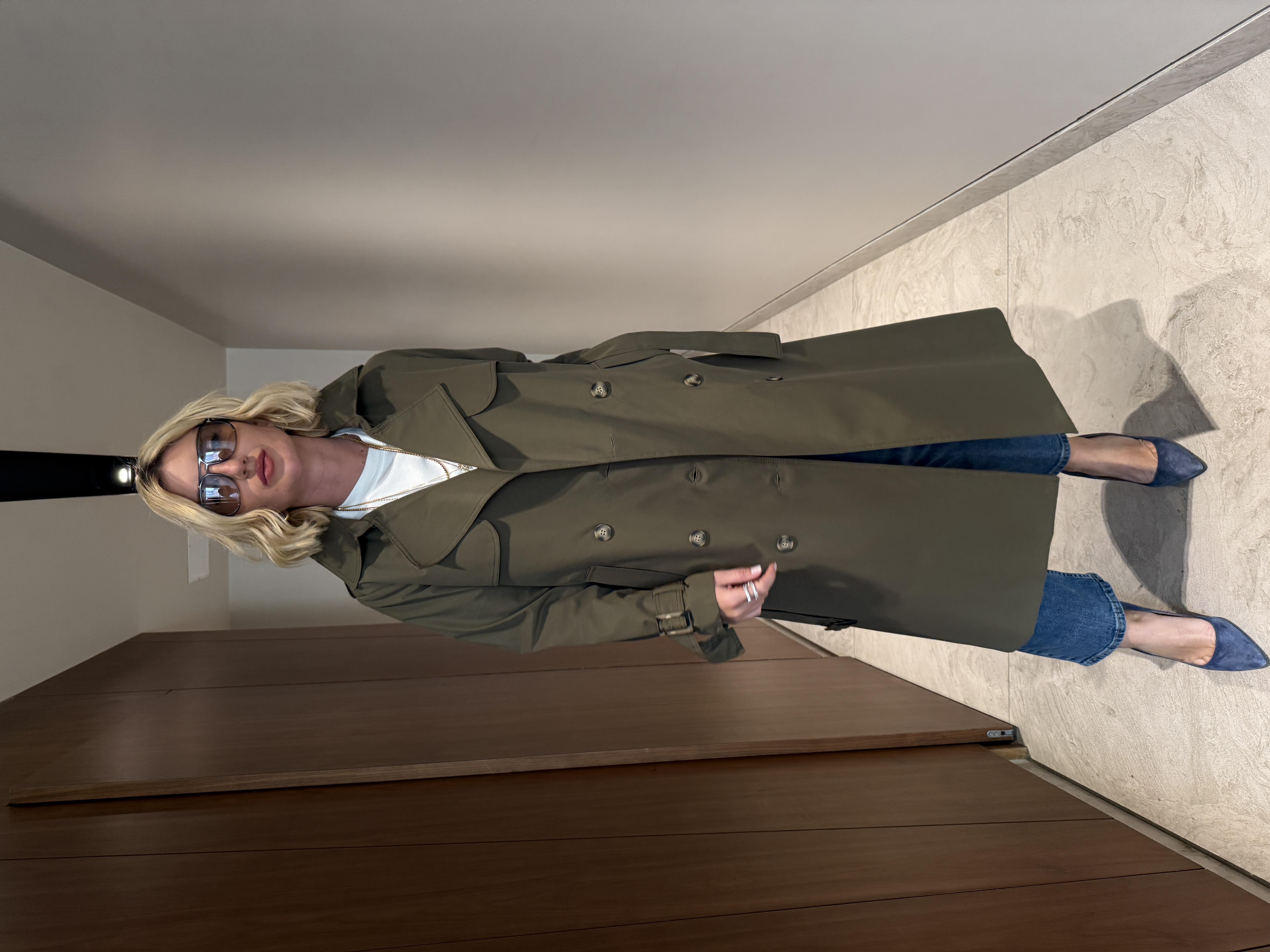 Orijinal Marka , Haki , Premium Trençkot