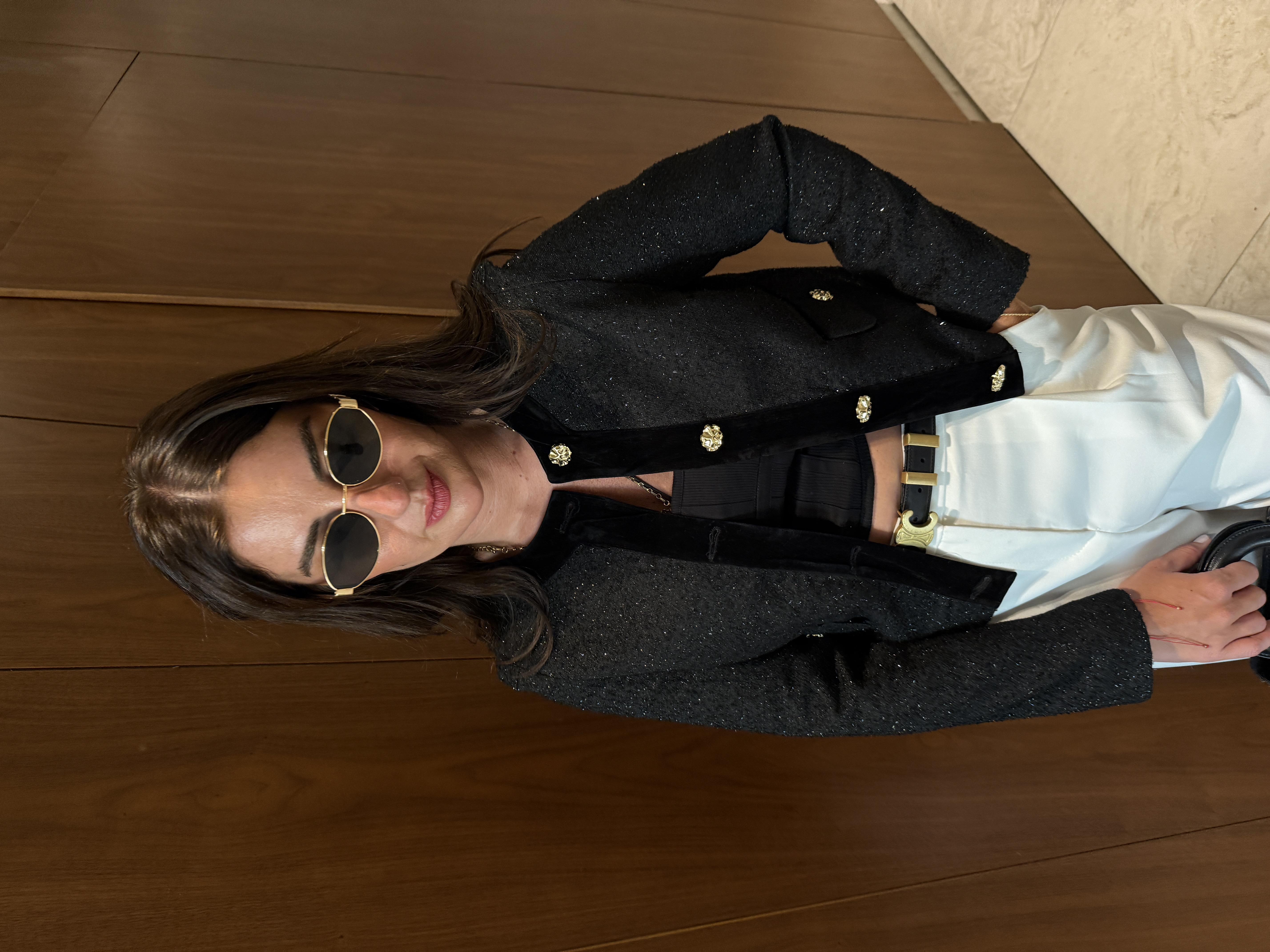 Orijinal Marka , Gold Düğmeli , Parıltılı Tüvit Ceket