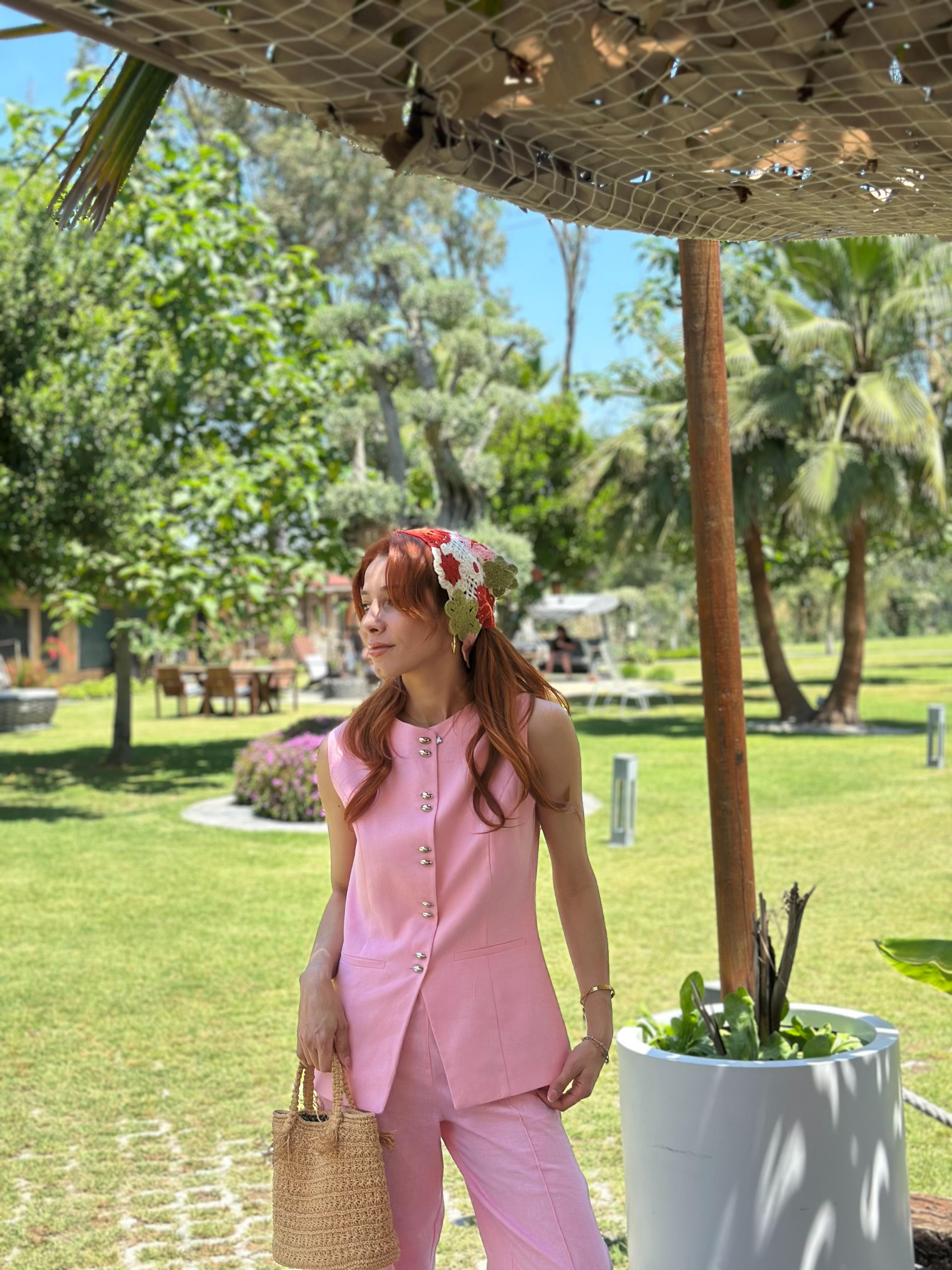Pembe Keten YeleK Takım 
