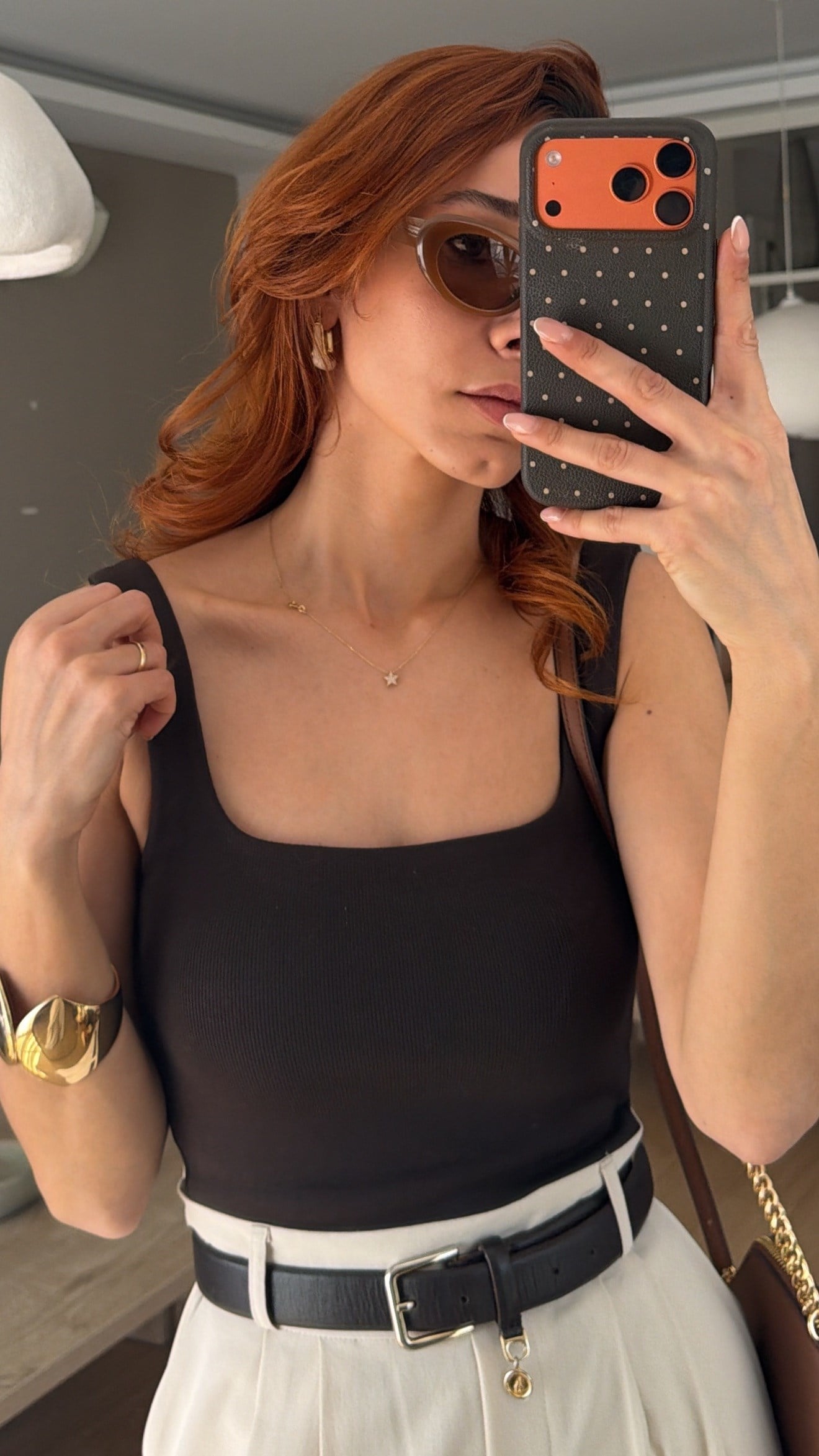 Dilvin Kahve  Askılı Atlet 