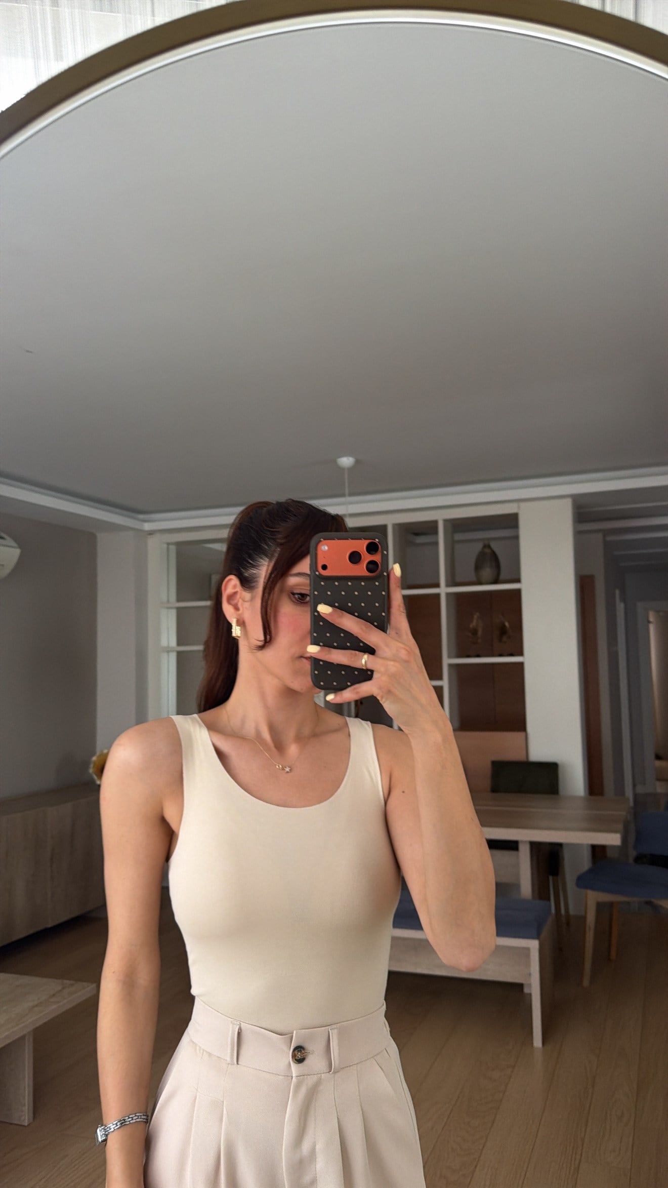 Dilvin Yuvarlak Yaka Dikişsiz Atlet 