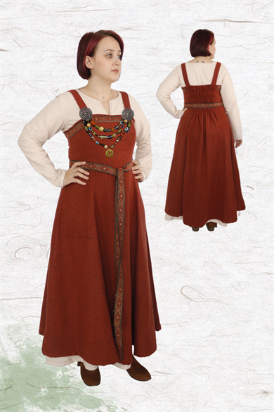 Medieval Viking Women Cotton Underdress