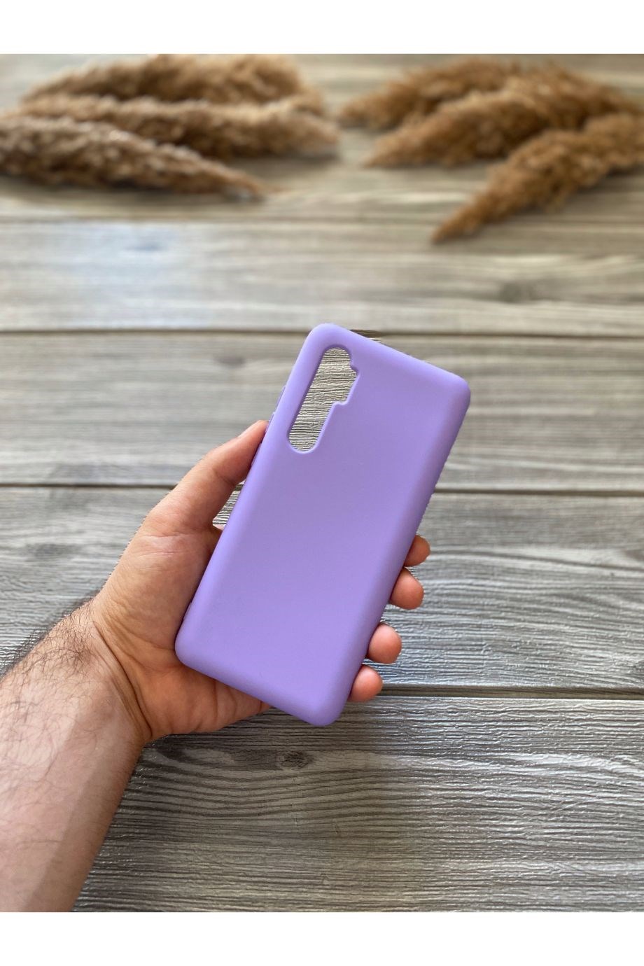 Mi Note 10 Lite Lila Lansman Kılıf