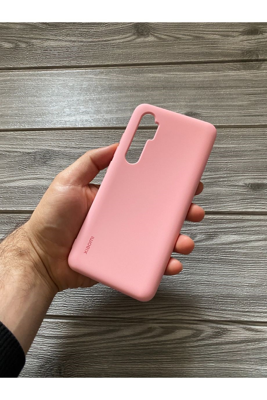 Mi Note 10 Lite Logolu Pembe