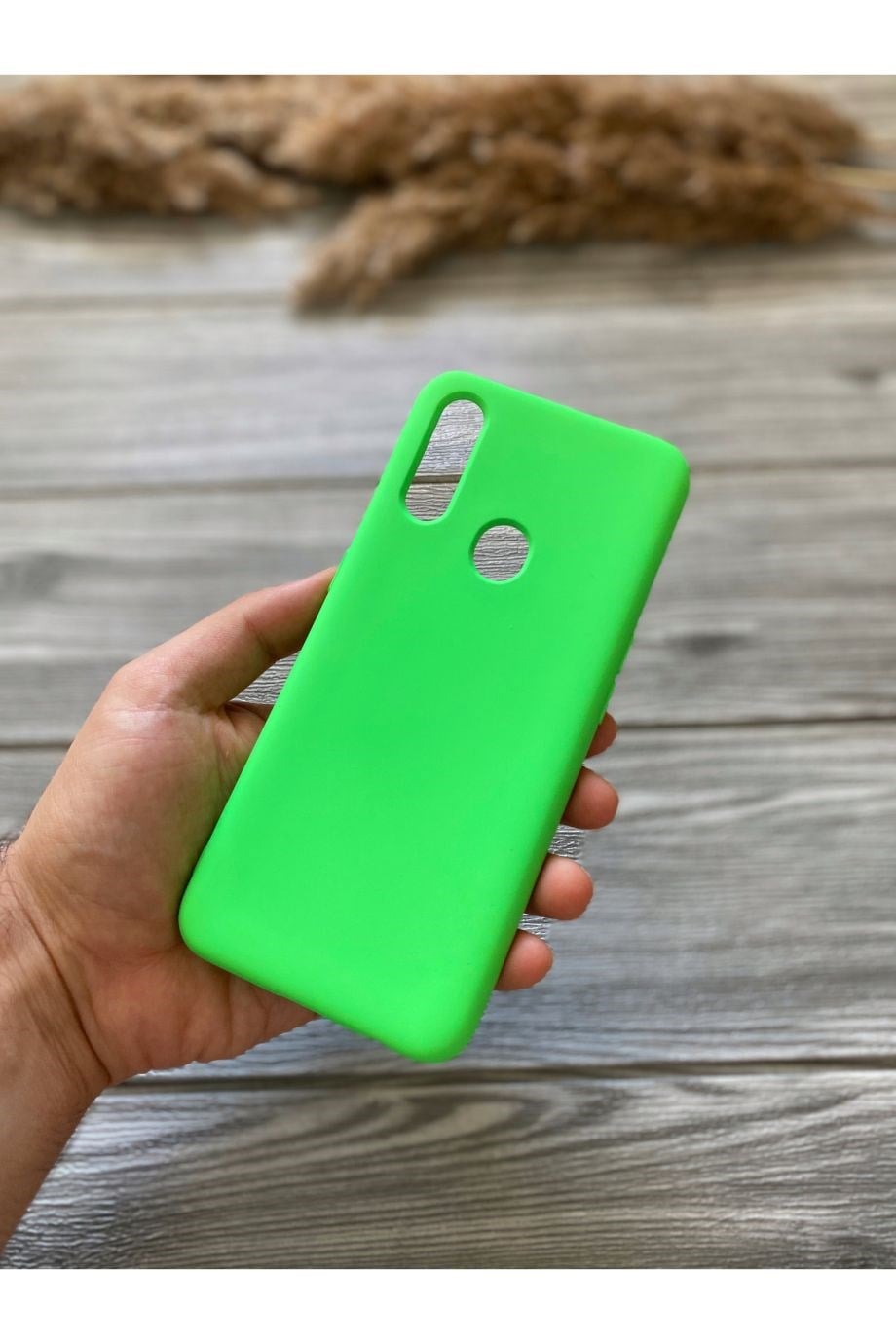 Oppo A31 Parlak Yeşil Lansman Kılıf