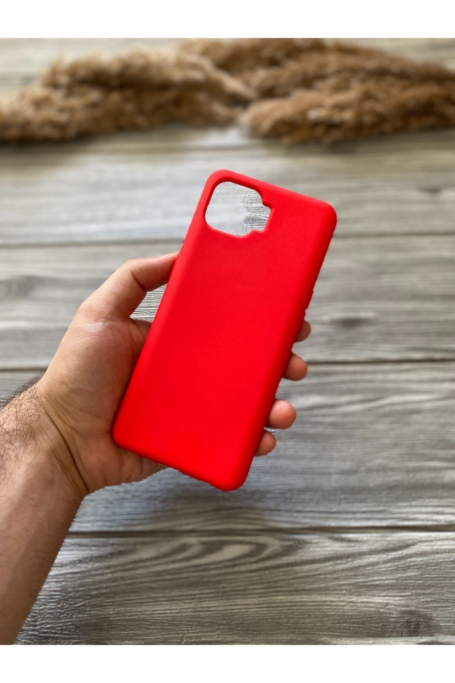 Oppo Reno 4 Lite Kırmızı Lansman Kılıf