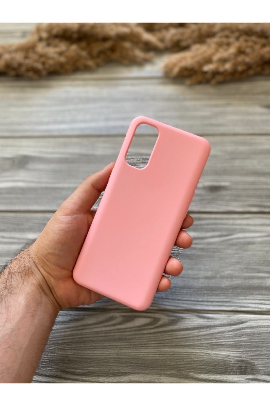 Oppo Reno 4 Pembe Lansman Kılıf