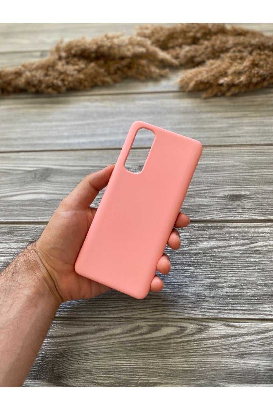 Oppo Reno 4 Pro Pembe Lansman Kılıf