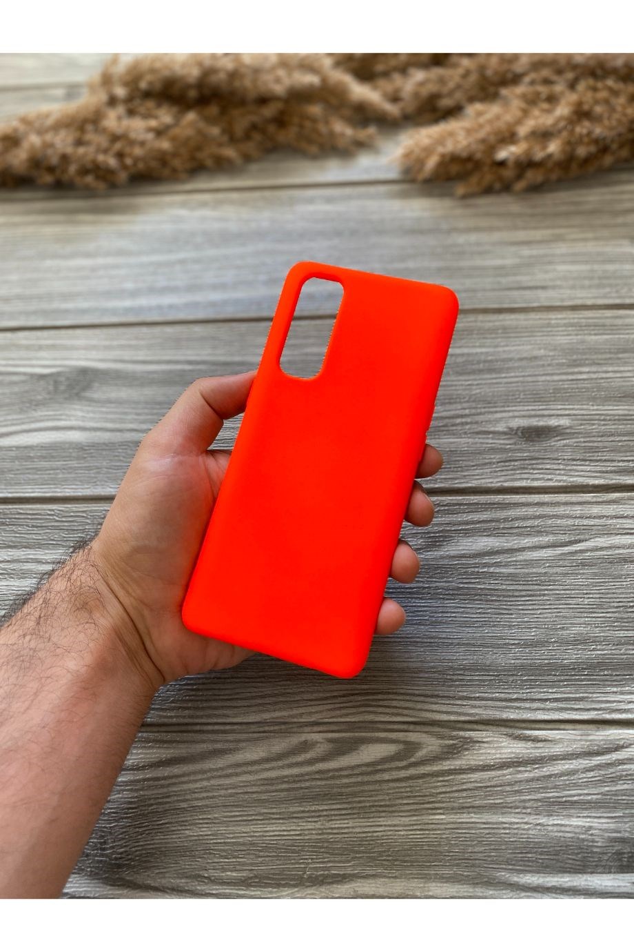Oppo Reno 4 Pro Turuncu Lansman Kılıf