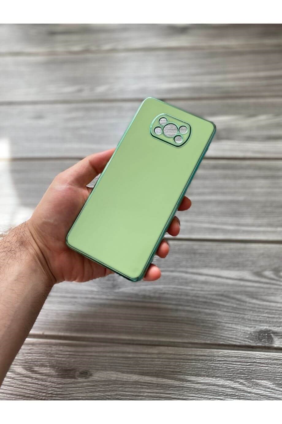Poco X3 / X3 NFC / X3 Pro Fıstık Yeşili Premium Silikon Kılıf