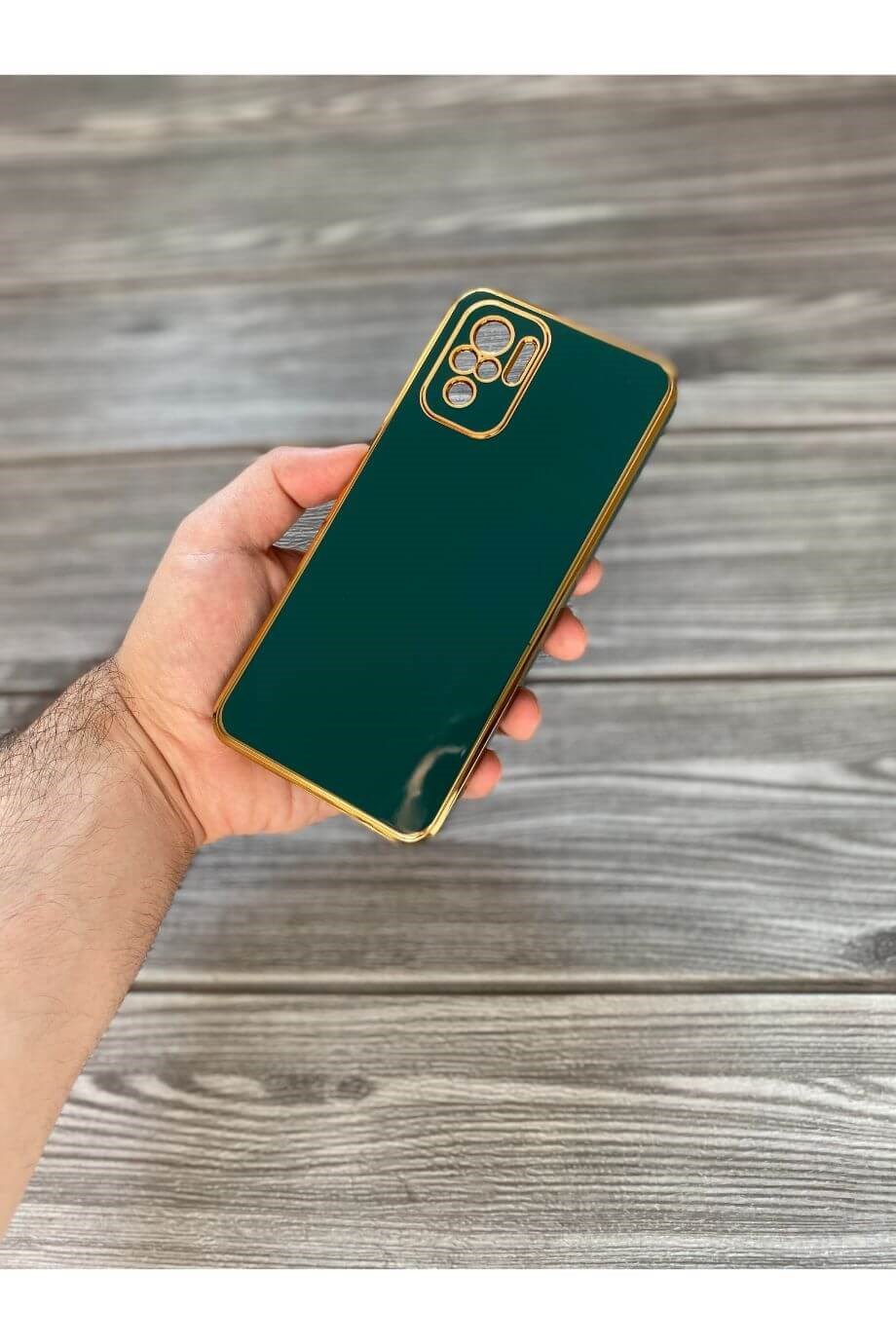 Redmi Note 10 / Note 10s Yeşil Premium Silikon Kılıf