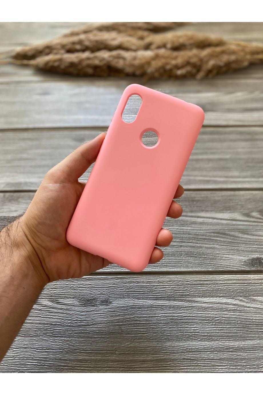 Redmi Note 6 Pro Pembe Lansman Kılıf