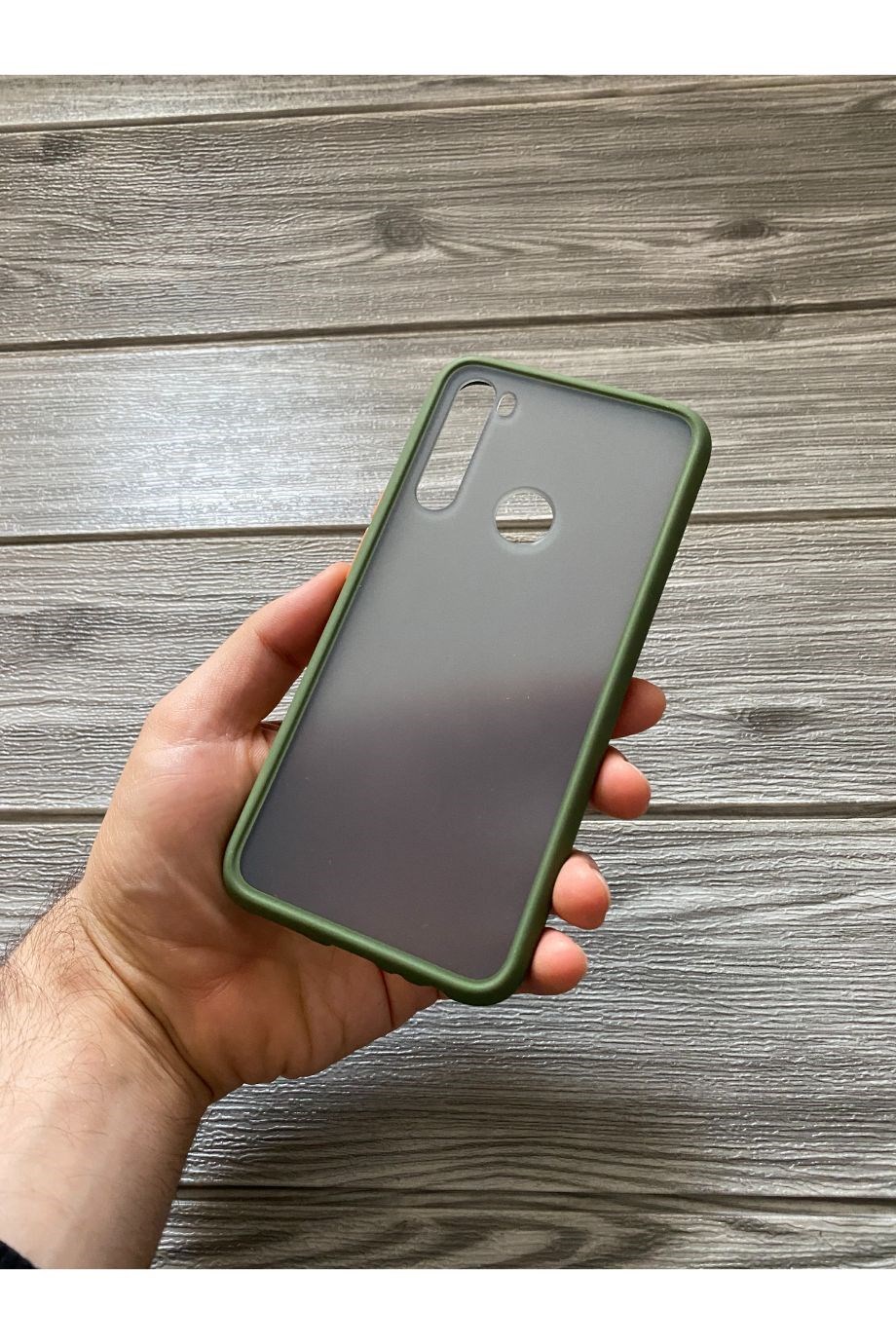 Redmi Note 8 Buzlu Mika Haki Yeşil