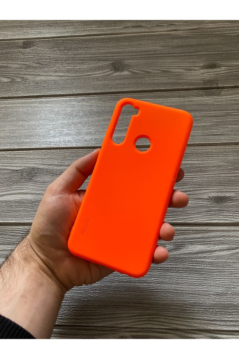 Redmi Note 8 Logolu Lansman Turuncu