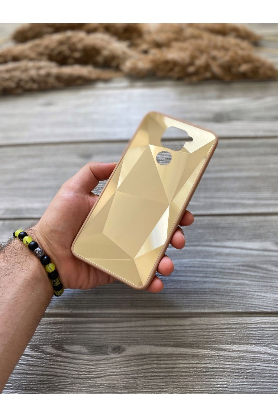 Redmi Note 9 Gold Prizma Kılıf