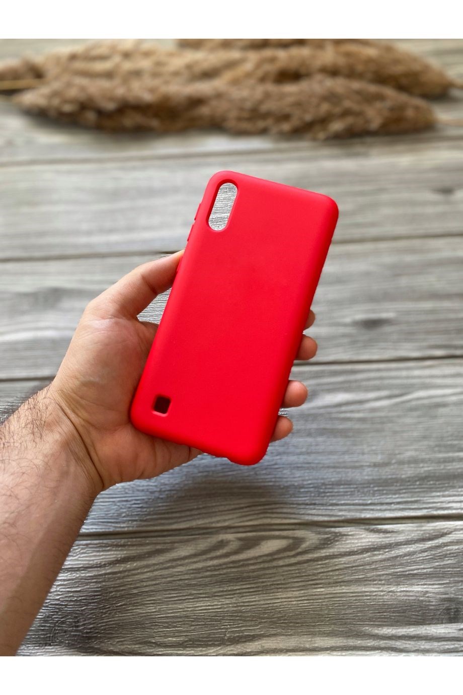 Samsung A10 Kırmızı Lansman Kılıf
