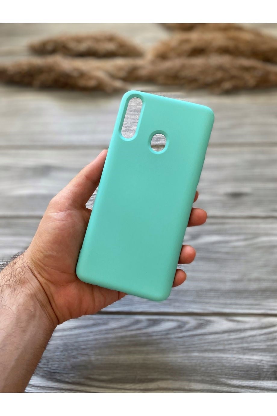 Samsung A20s Turkuaz Lansman Kılıf