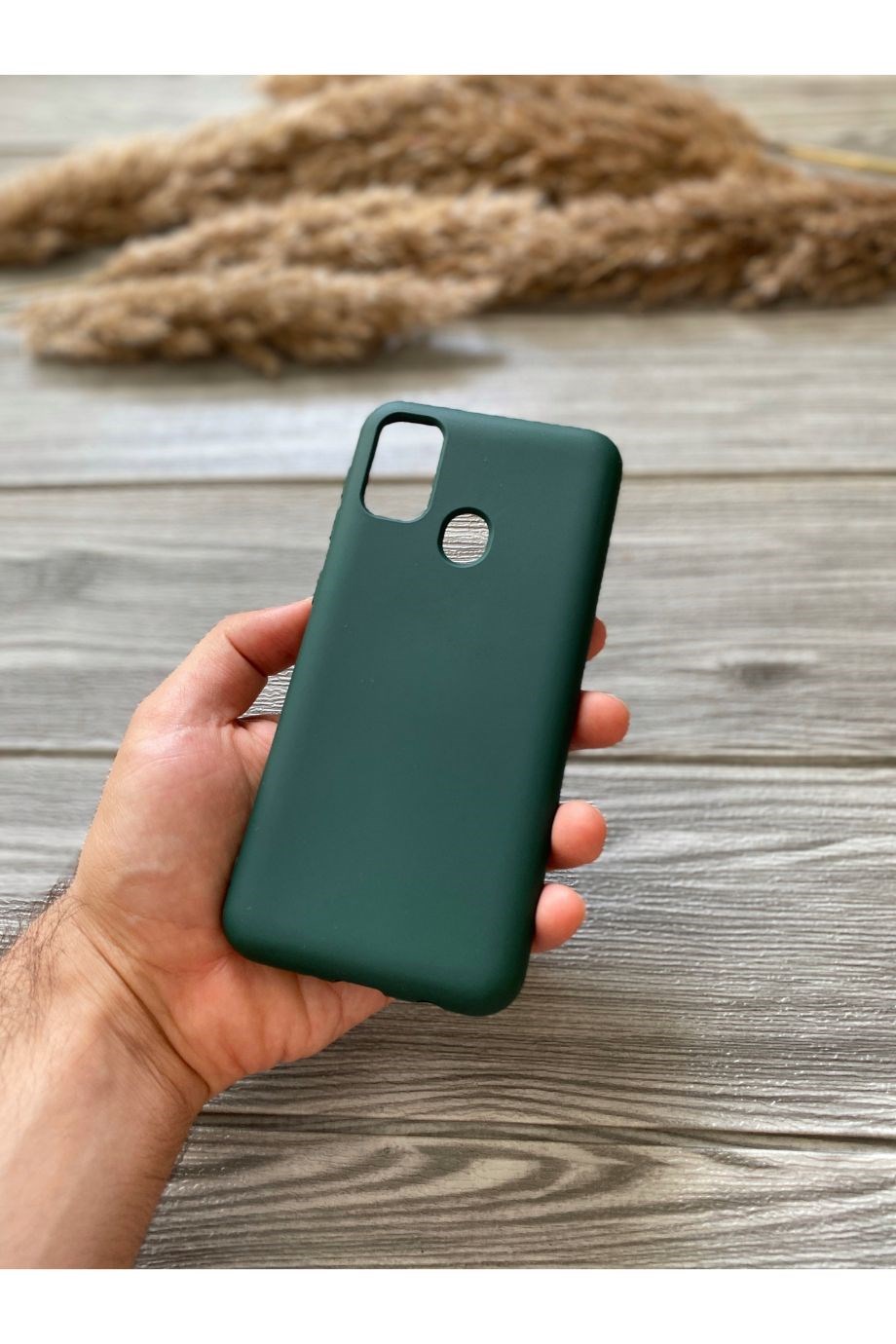 Samsung M30s Petrol Yeşili Lansman Kılıf