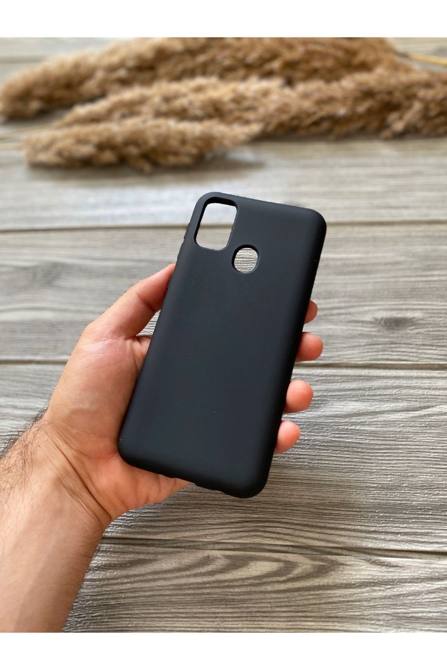 Samsung M30s Siyah Lansman Kılıf