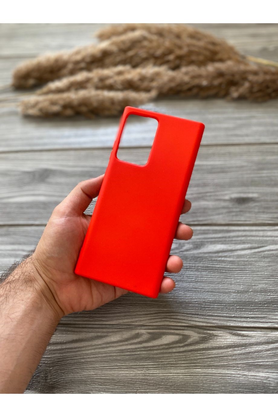 Samsung Note 20 Ultra Kırmızı Lansman Kılıf