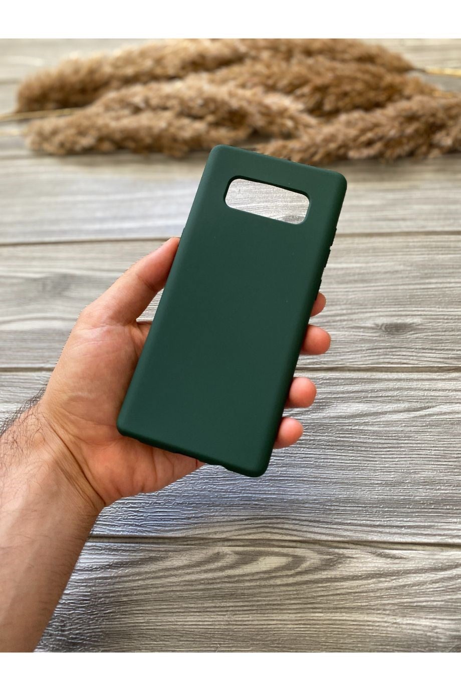 Samsung Note 8 Petrol Yeşili Lansman Kılıf
