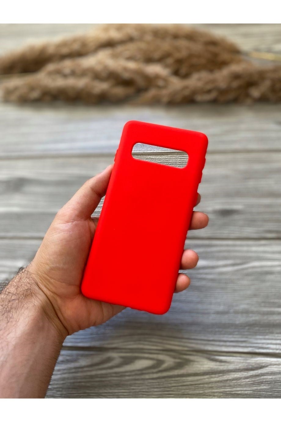 Samsung S10 Kırmızı Lansman Kılıf