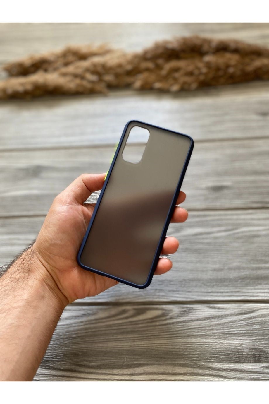 Samsung S20 Lacivert Buzlu Mika Kılıf