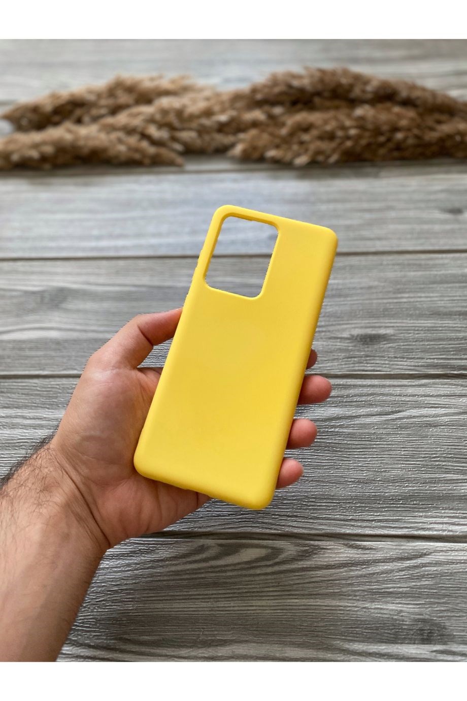 Samsung S20 Ultra Sarı Lansman Kılıf